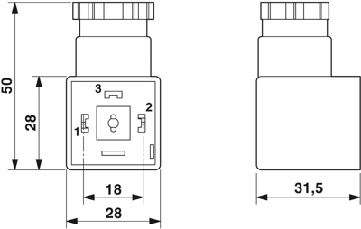 1452123 Phoenix Contact DIN Valve Connectors Image 2