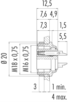 09 0304 80 02 binder Other Circular Connectors Image 2