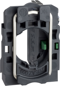 Single contact block with body/fixing collar 1NO faston connector