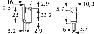 1055447 SICK Proximity Switches, Reed switches Image 2