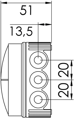 10060522 WISKA Flush-mounted Boxes, Junction Boxes Image 3