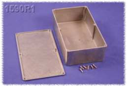 Aluminum die cast enclosure, (L x W x H) 192 x 111 x 61 mm, natural, IP54, 1590R1