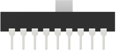 3-1825010-8 Alcoswitch Slide Switches and Coding Switches Image 2