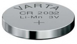 Lithium-button cell, CR2032, 3 V, 230 mAh