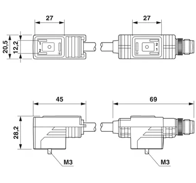 1458509 Phoenix Contact Sensor-Actuator Cables Image 2
