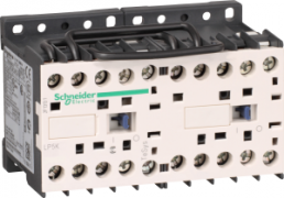Reversing contactor, 3 pole, 12 A, 3 Form A (N/O), coil 24 VDC, screw connection, LP5K1210BW3