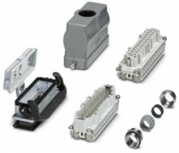 Connector kit, size B24, 24 pole + PE , IP65, 1409749