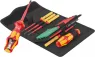 VDE screwdriver kit, different sizes, Phillips/Pozidriv/slotted/TORX, BL 157 mm, 05006640001