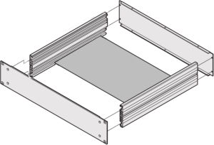 MultipacPRO Mounting Plate, Depth 150 mm