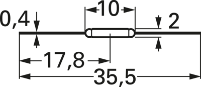 KSK-1A87-1020 Standex Electronics Proximity Switches, Reed switches Image 2