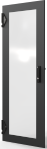 Varistar CP Glazed Door With 3-Point Locking,RAL 7021, 29 U, 1400 H, 600W
