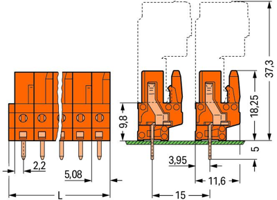 232-180 WAGO PCB Connection Systems Image 2