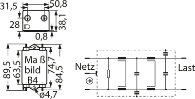B84113C0000B030 TDK (EPCOS) Interference suppression filter Image 2