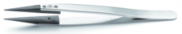 ESD tweezers, uninsulated, antimagnetic, plastic, 130 mm, 259CPR.SA.1