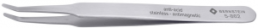 SMD tweezers, uninsulated, antimagnetic, stainless steel, 125 mm, 5-862