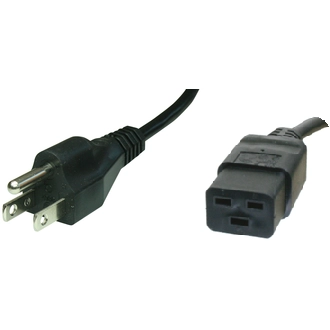 498GJTW-CNS HVCTF3X200-C19/2,50M SW9005 FELLER Power Cords