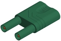 Ø 4 mm Short-circuit plug, green/yellow