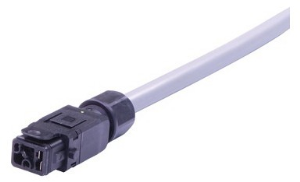 Connection line, 10 m, socket, 3 pole + PE straight to open end, 1.5 mm², 33500700202100