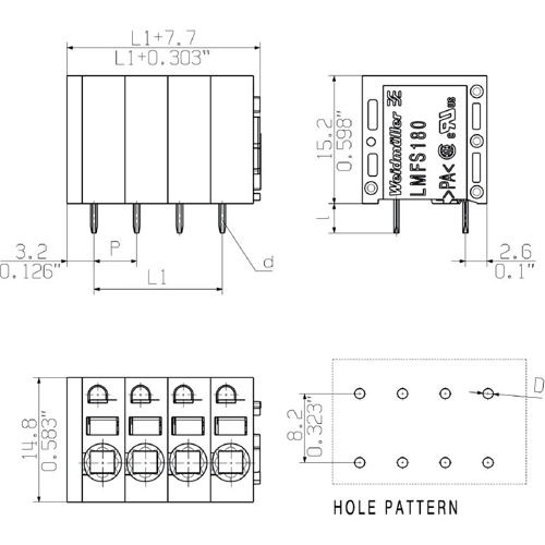 1426590000 Weidmüller PCB Connection Systems Image 3