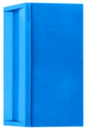 Protective cap, blue, for SC duplex, 100000567