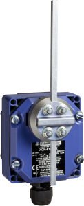 Switch, 2 pole, 1 Form A (N/O) + 1 Form B (N/C), swivelling lever, screw connection, IP65, XCRE181EX
