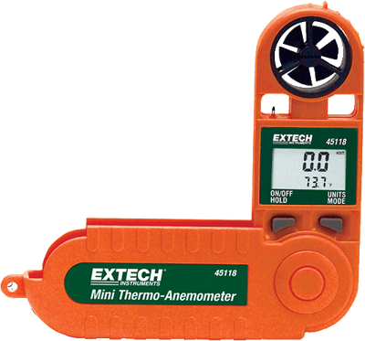 45118 Extech Anemometers, Gas and Pressure Measuring Instruments