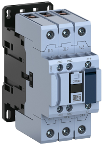 Power contactor, 3 pole, 40 A, 3 Form A (N/O), coil 24 VDC, screw connection, 13538738