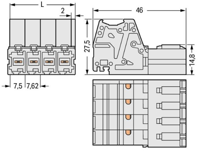 831-3202 WAGO PCB Connection Systems Image 2