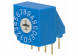 Rotary coding switch, 16, 0.1 A, -40 °C