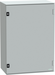 Control cabinet, (H x W x D) 747 x 536 x 300 mm, IP66, polyester, light gray, NSYPLM75PG