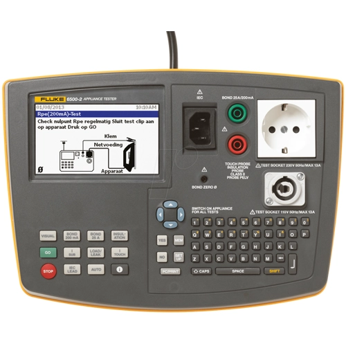 FLUKE 6200-2 MIT TASTATUR Fluke VDE testers, Installation testers, Insulation testers Image 2