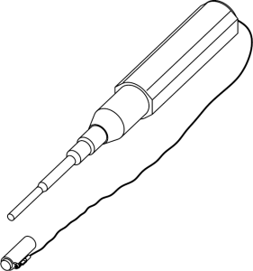 Cleaning pin for FO, 1.5 mm, Ø 4.3 mm, 234 mm, 20800019920