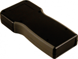 ABS handheld enclosure, (L x W x H) 210 x 100 x 32 mm, black (RAL 9005), IP54, 1553TBKBAT