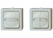 Surface-mount series switch for wet rooms