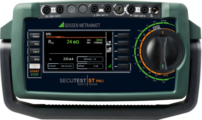 SECUTEST ST PRO COMFORT Gossen Metrawatt VDE testers, Installation testers, Insulation testers Image 1