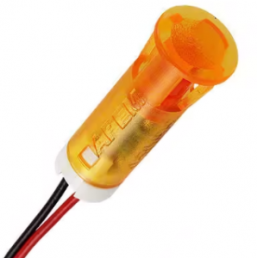 LED signal light, 24 V (DC), orange, Mounting Ø 8 mm, LED number: 1