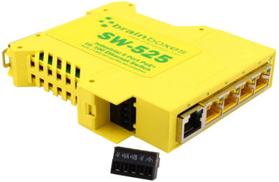 SW-525 BRAINBOXES Industrial ethernet switches Image 3