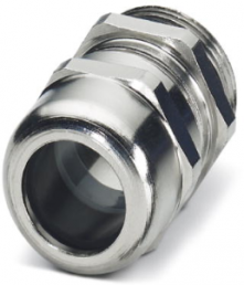 Cable gland, 1NPT, 40/43 mm, Clamping range 18 to 25 mm, IP68, silver, 1411185