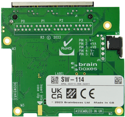 SW-114 BRAINBOXES Industrial ethernet switches Image 3