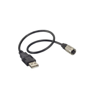 USB adapter cable, USB 2.0 plug A to Binder socket series 711 for MAVOPROBE, V074A