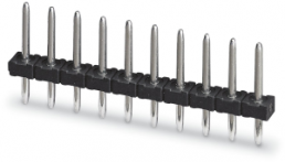 Pin header, 14 pole, pitch 3.5 mm, straight, black, 1945216