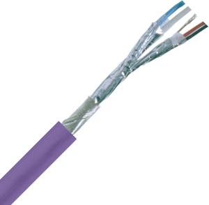 Polyurethane System bus cable, DeviceNet, 4-wire, AWG 24, purple, 2170347/100