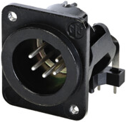 NC5MDM3-H-BAG-1 Neutrik XLR Connectors