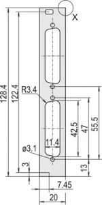 30118-346 SCHROFF Accessories for Enclosures