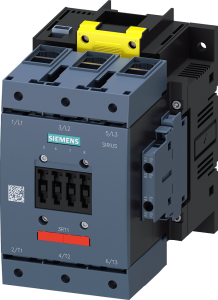 Power contactor, 3 pole, 115 A, 2 Form A (N/O) + 2 Form B (N/C), coil 200-277 V AC/DC, screw connection, 3RT1054-1SP36-3PA0