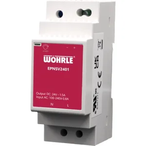 EPNSV2401 WÖHRLE DIN Rail Power Supplies