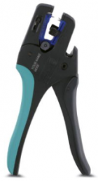 Stripping pliers for round cable, 0.02-10 mm², AWG 34-8, cable-Ø 0.1-3.7 mm, L 191 mm, 136 g, 1212760