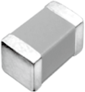 Ceramic capacitor, 1 µF, 16 V (DC), ±10 %, SMD 0603, X7R, C1608X7R1C105K080AC