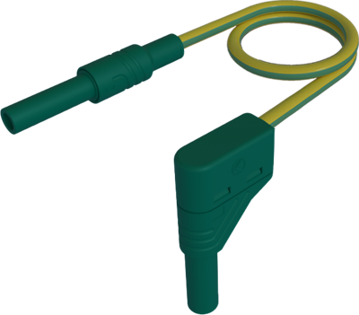 MAL S WG-B 100/2,5 GE/GN Hirschmann Test & Measurement Test Leads Image 1