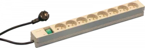 60110-225 SCHROFF Power Outlet Strips and Cable Drums